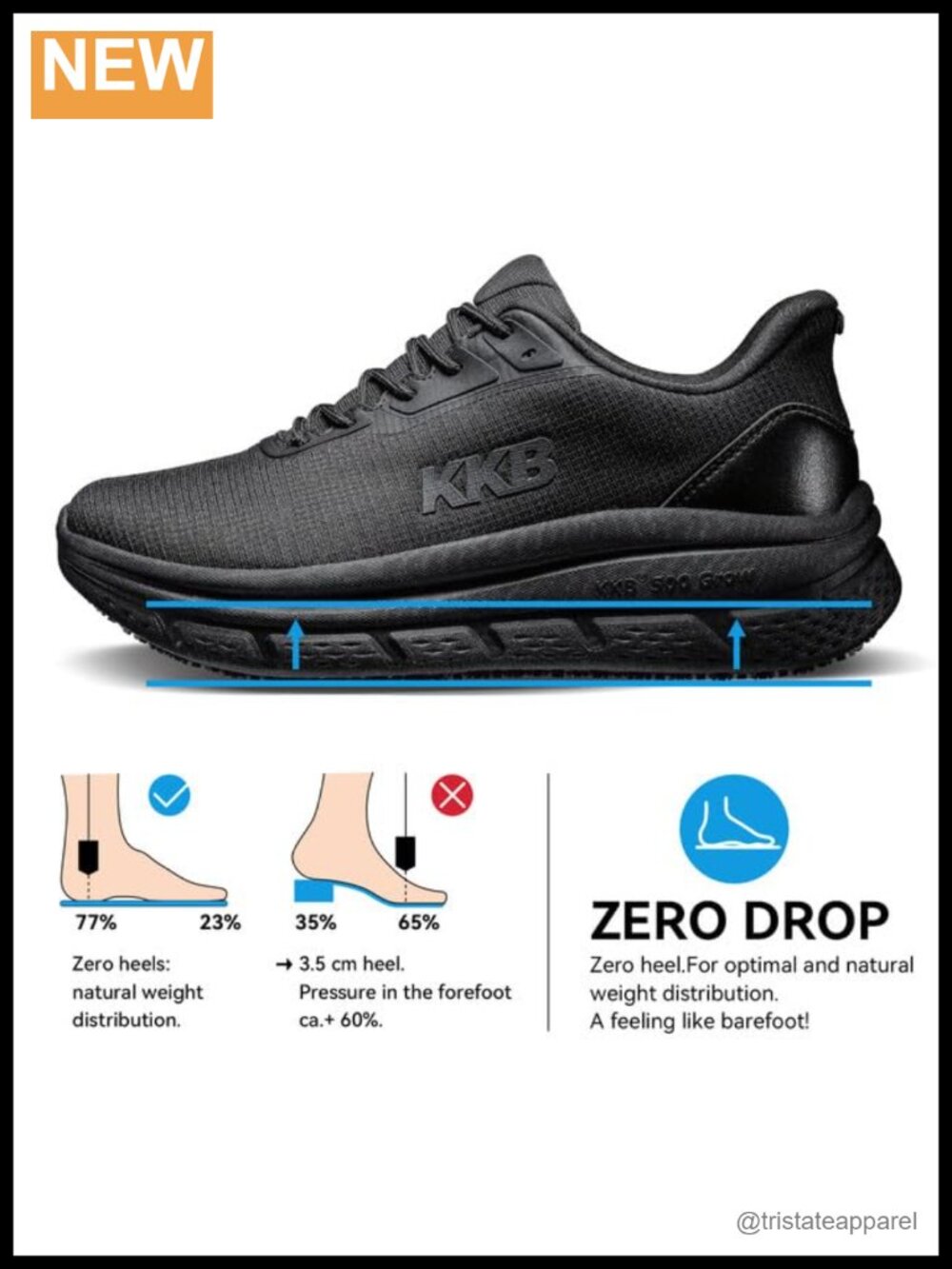 Women's Non Slip Waterproof Work Sneakers Arch Support Orthopedic Kitchen - Picture 4 of 5